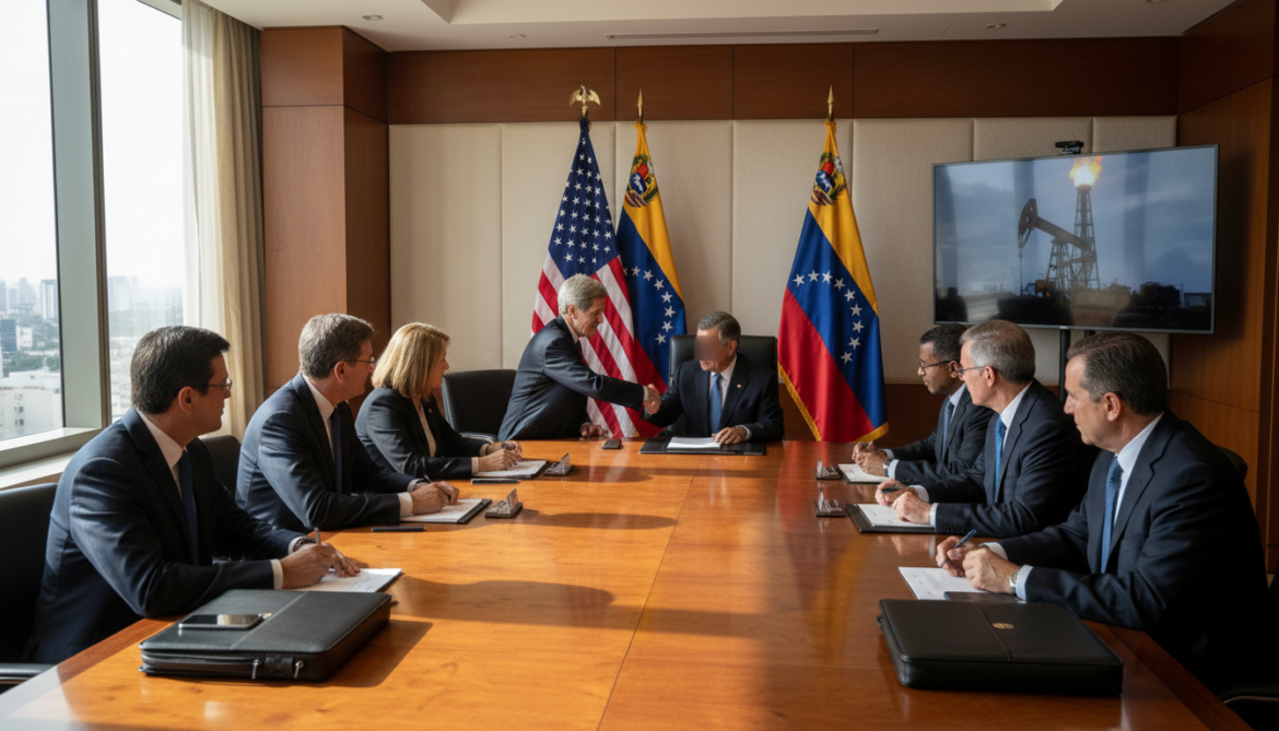 U.S. delegation visits Venezuela after first direct flight since 2019, backs drilling