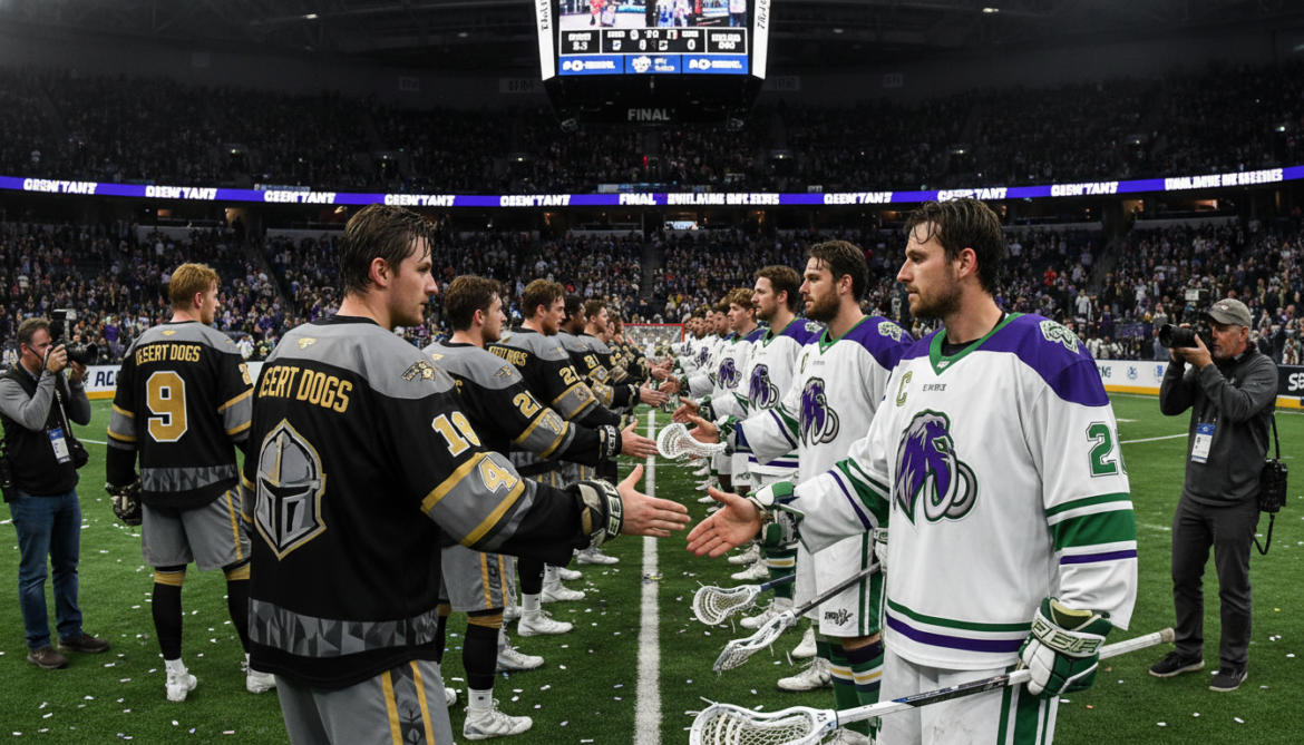 Golden Knights exchange respectful handshakes with Mammoth after six-game series