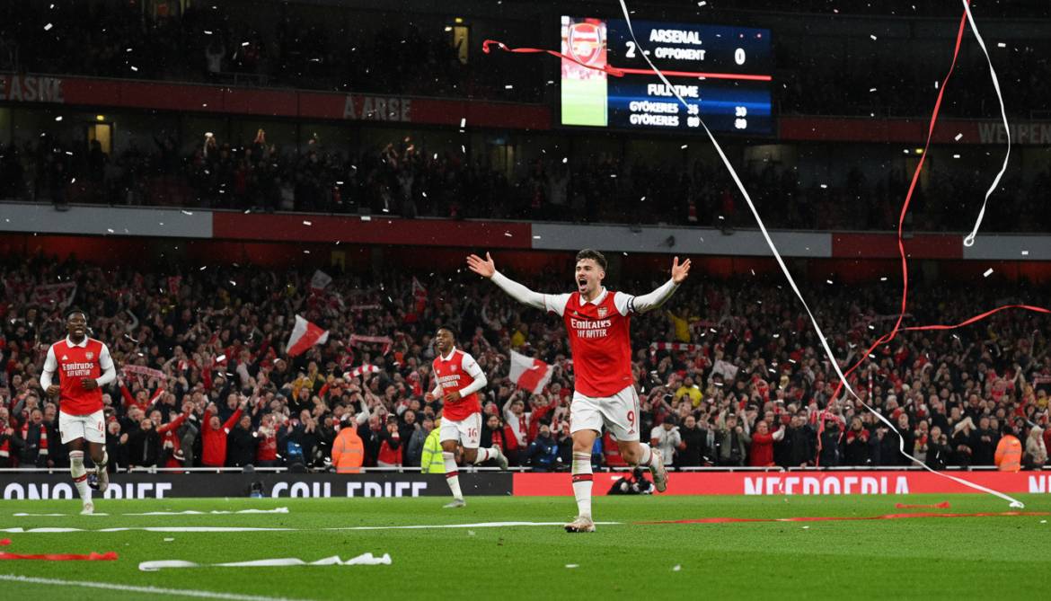 Arsenal edge closer to first title in 22 years as Gyokeres doubles