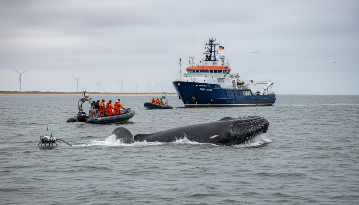Timmy the Humpback Whale Released Into North Sea After Weeks Stranded Near Germany