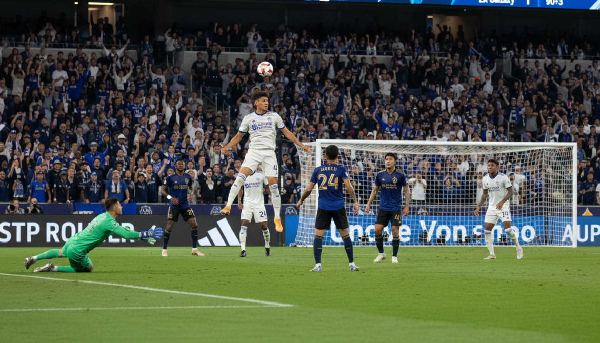 Vancouver Whitecaps salvage 1-1 draw at LA Galaxy as Laborda heads late equalizer