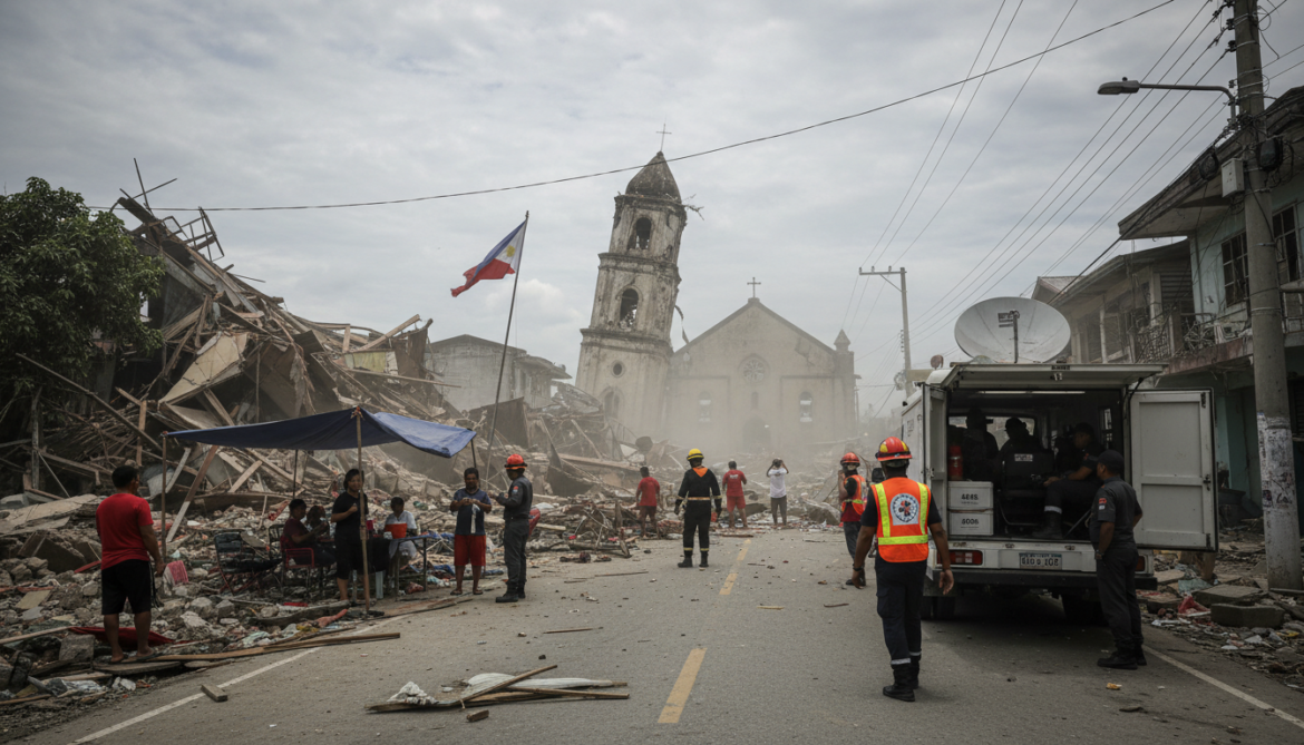 6.0-Magnitude Earthquake Strikes Near Nena Philippines, USGS Confirms