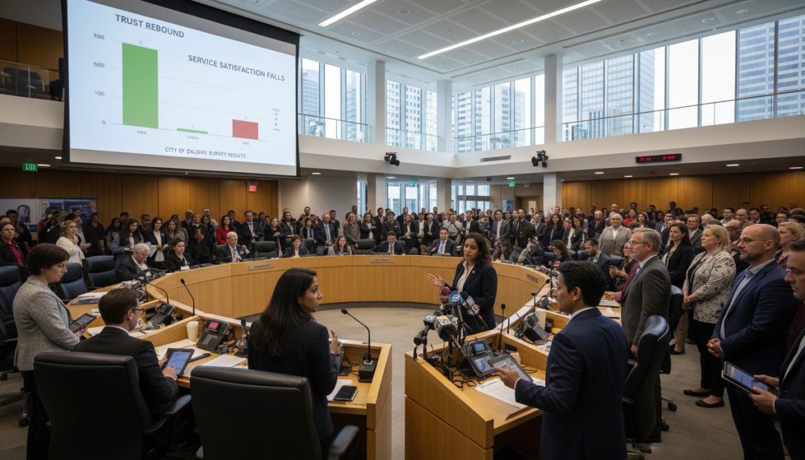 City of Calgary survey reveals trust rebound while service satisfaction falls