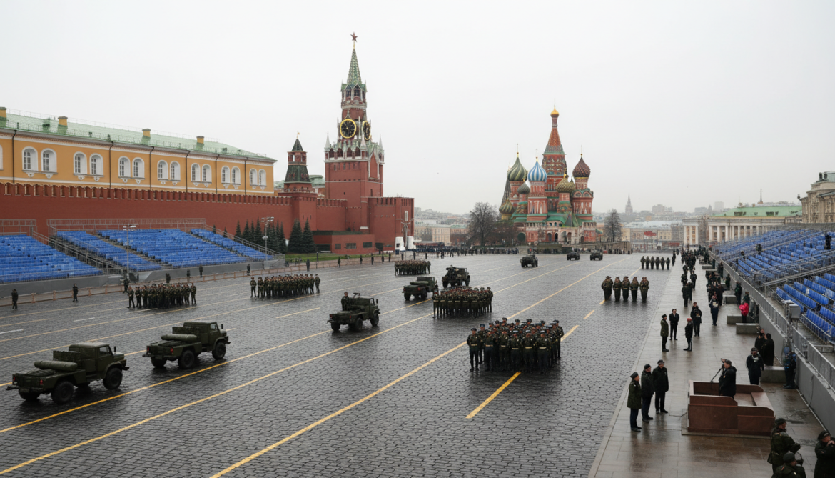 Russia Scales Back Victory Day Parade in Red Square Amid Strike Fears