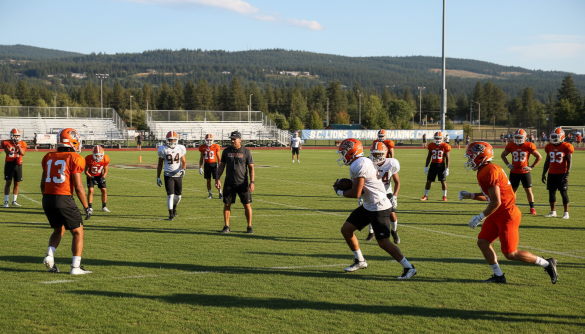 B.C. Lions open Kamloops training camp and target Grey Cup run
