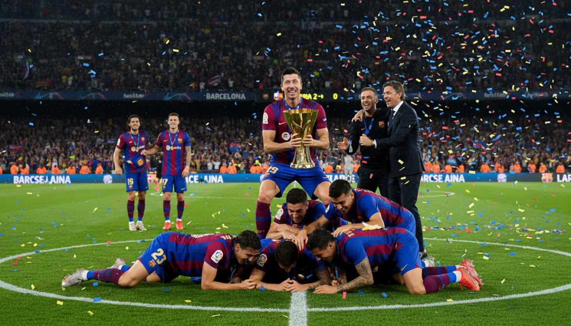 Barcelona clinches 29th La Liga title with 2-0 win over Real Madrid