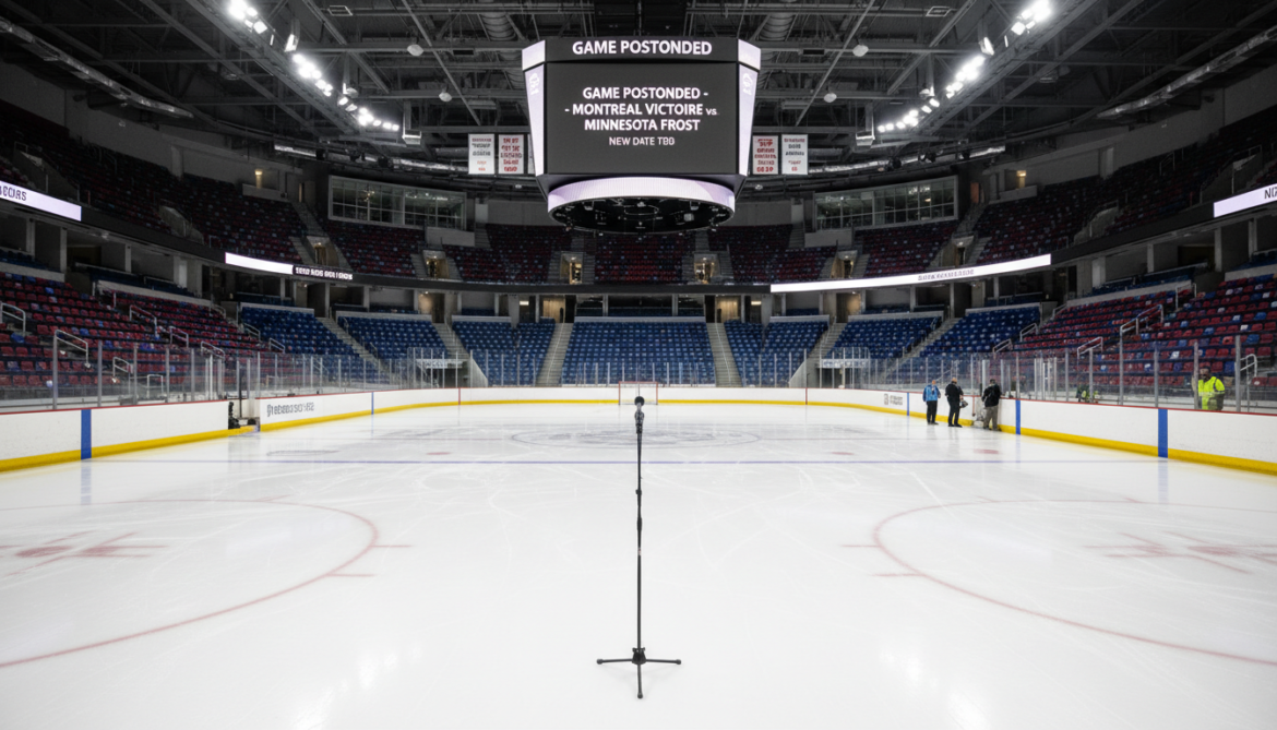 PWHL postpones winner-take-all Game 5 between Montreal Victoire and Minnesota Frost