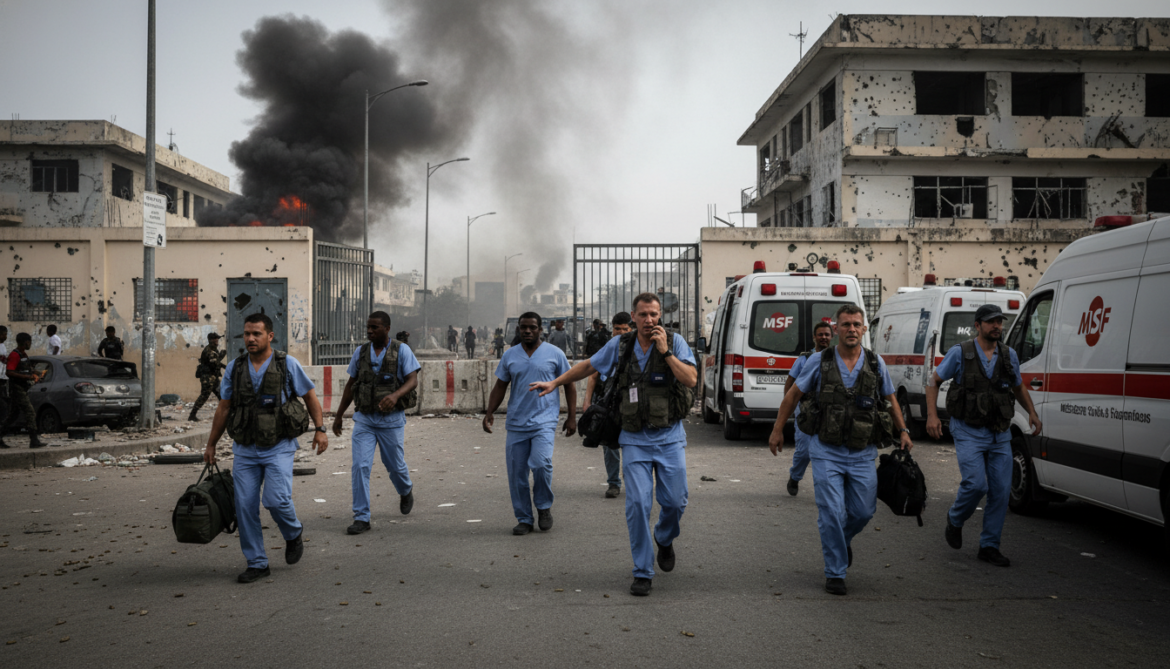 Doctors Without Borders Suspends Port-au-Prince Hospital Operations Amid Gang Gunfire