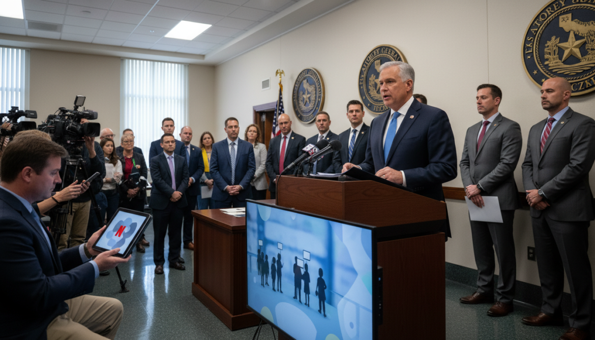 Texas sues Netflix for allegedly spying on children and addicting users