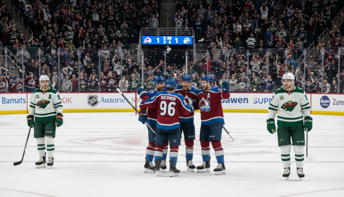Colorado Avalanche aim to eliminate Wild and end home closeout drought