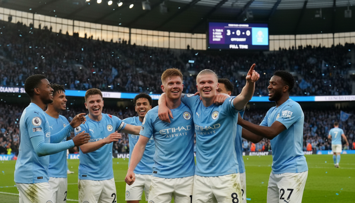 Manchester City cuts Premier League title lead to two points