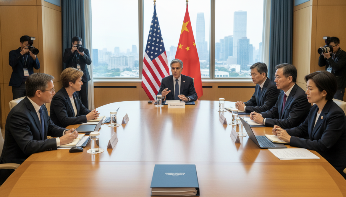 U.S. delegation at Beijing summit spotlights semiconductor export controls and trade stakes
