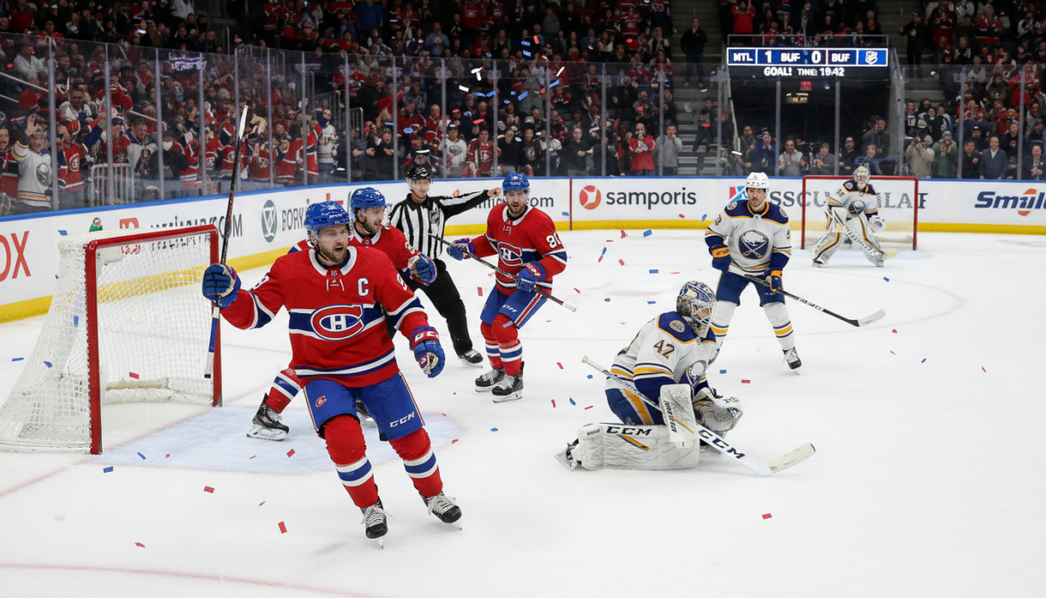 Canadiens, Sabres exchange goals within nine seconds during early scoring burst