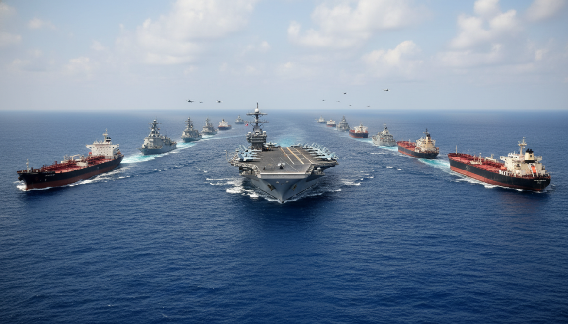 U.S. naval blockade intercepts dozens as Iranian oil vessels head toward China