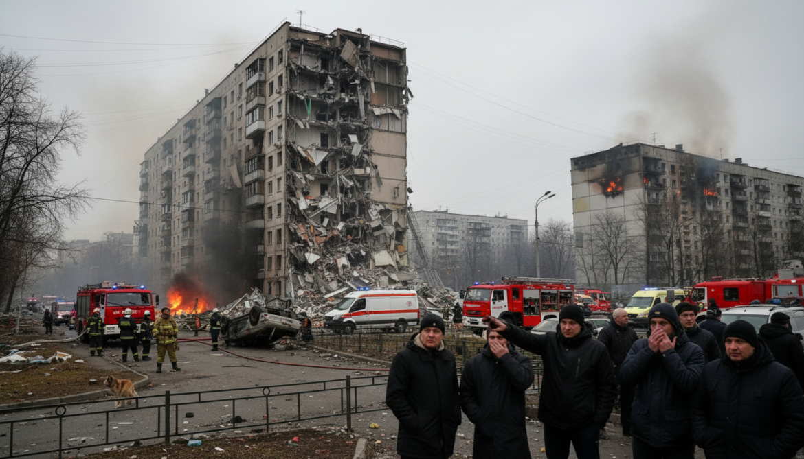 Ukraine launches large-scale drone assault on Moscow region and Belgorod, killing four