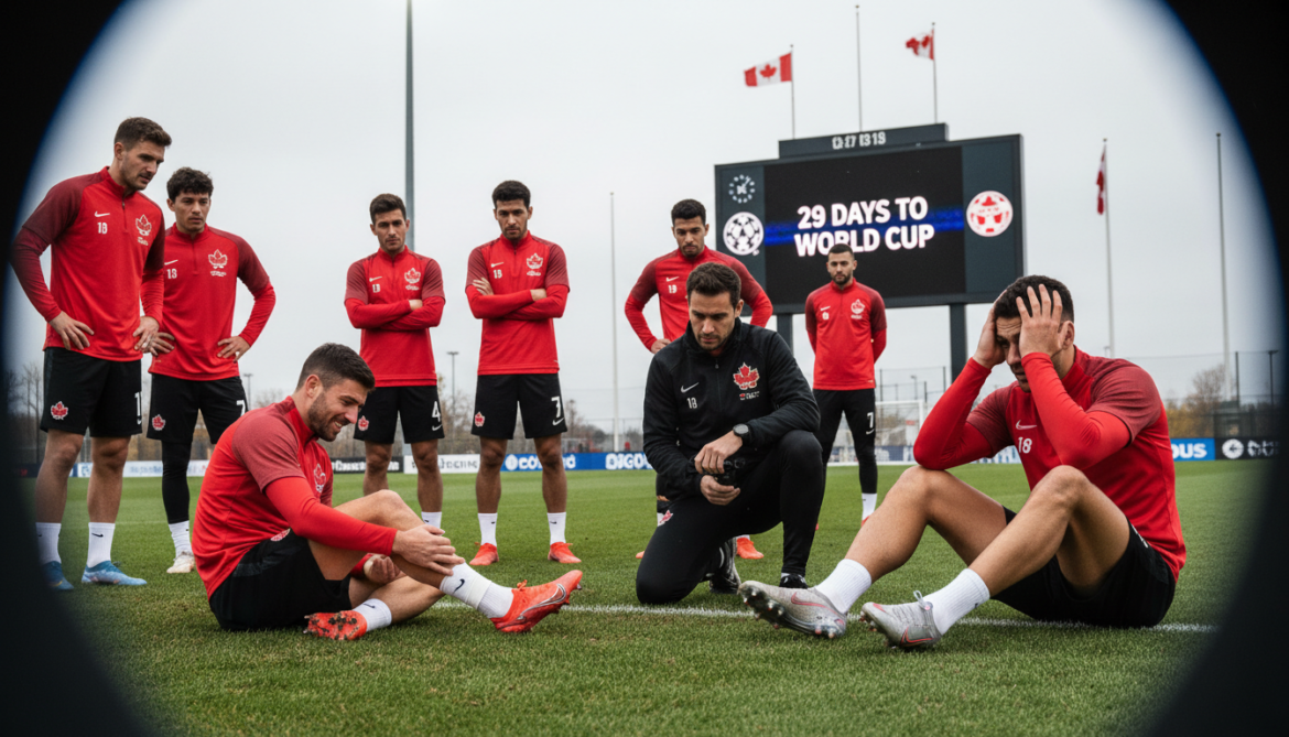 Canadian injuries threaten World Cup readiness less than a month away