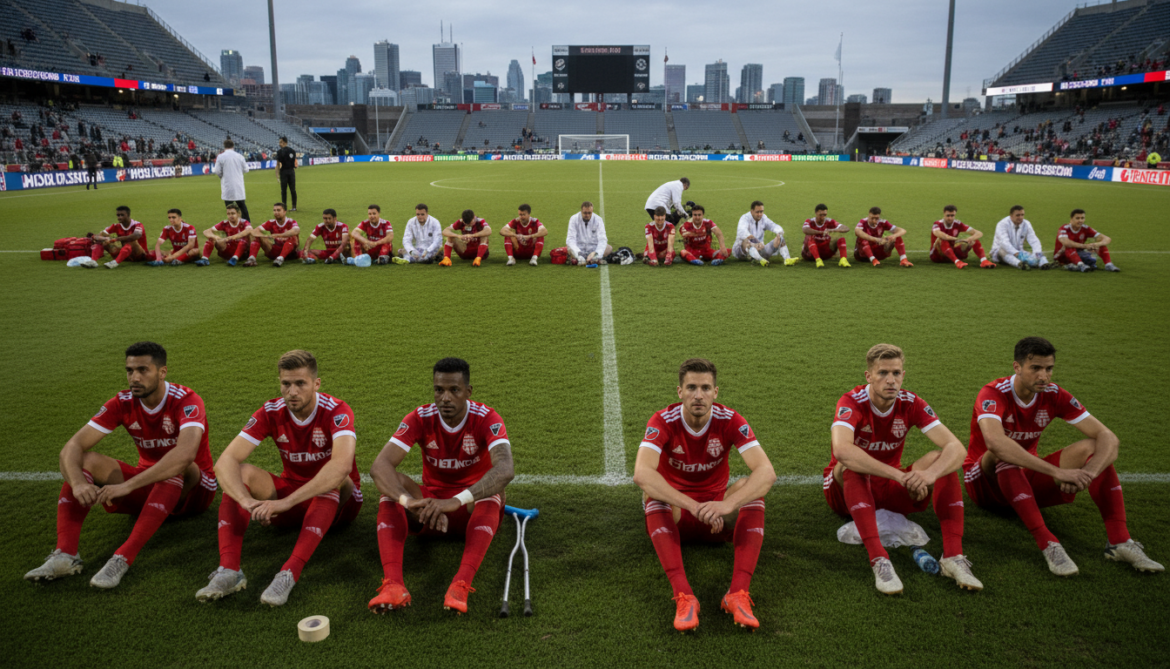 Toronto FC hamstrung by 13 injuries as winless streak reaches eight