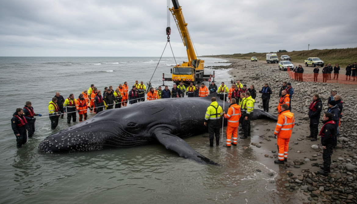 Humpback Whale Timmy Found Dead in Denmark After Month-Long Rescue Effort