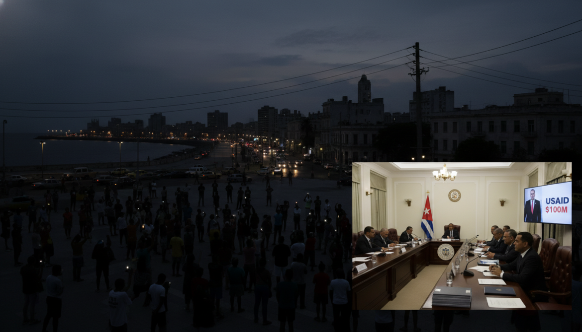 Cuba faces nationwide blackouts after US cuts oil, conditions $100m aid