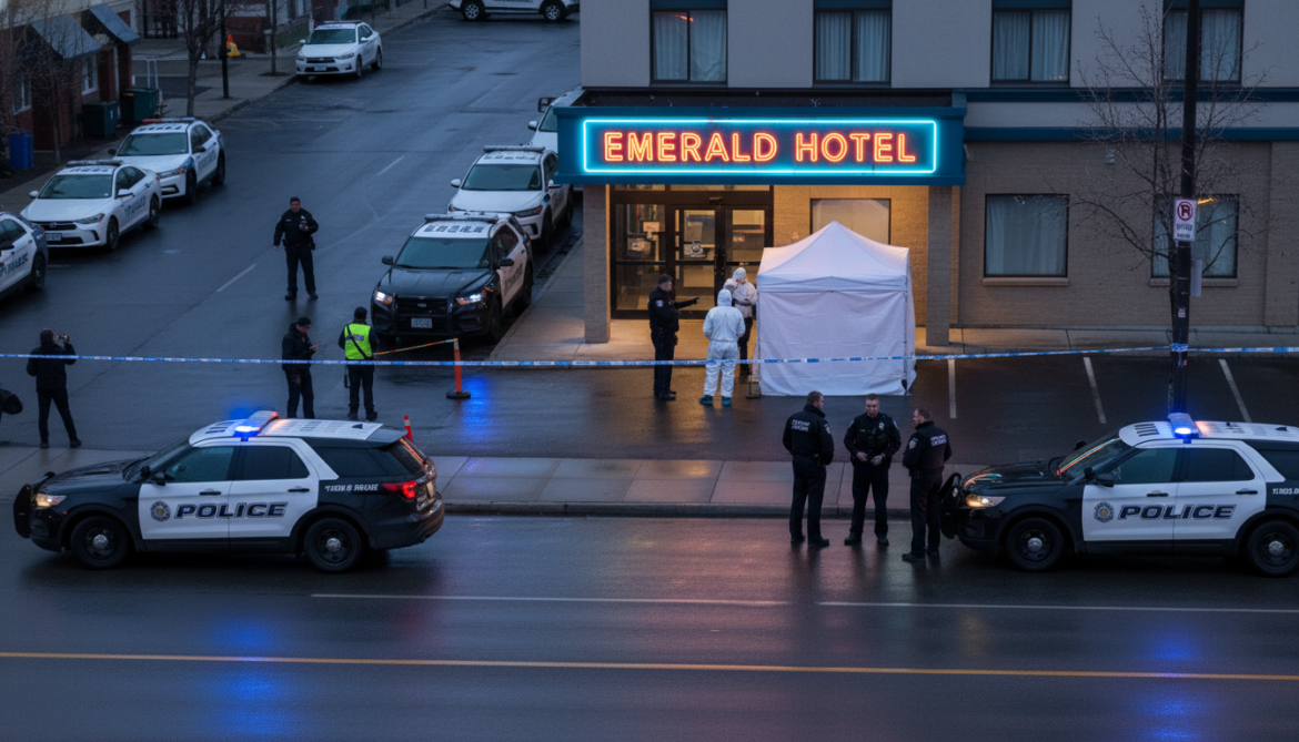 Calgary police homicide unit investigates suspicious death at Emerald Hotel
