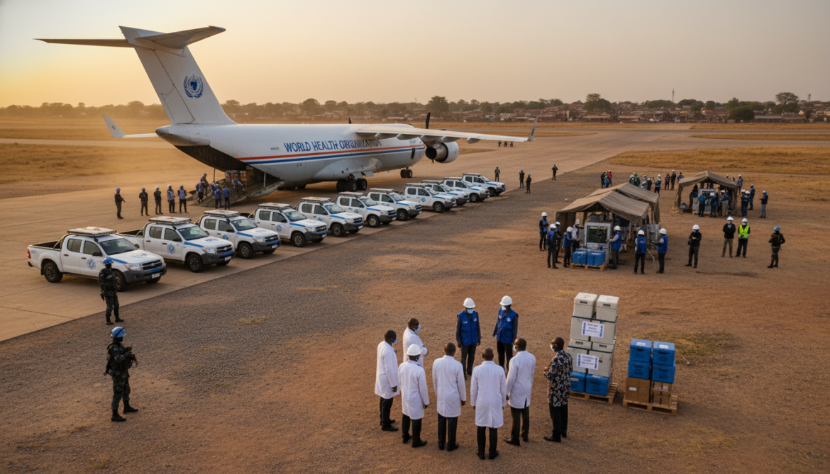 WHO delivers six tonnes to DR Congo's Ituri, bolsters Ebola surveillance