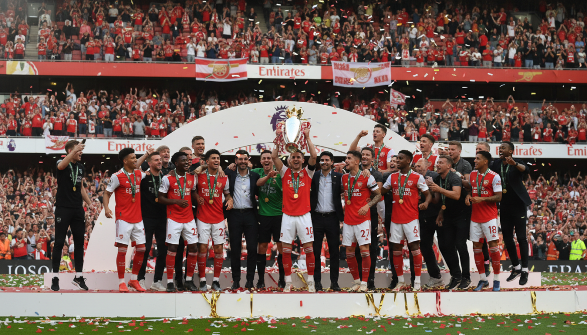 Arsenal crowned Premier League champions after Manchester City draw ends 22-year wait