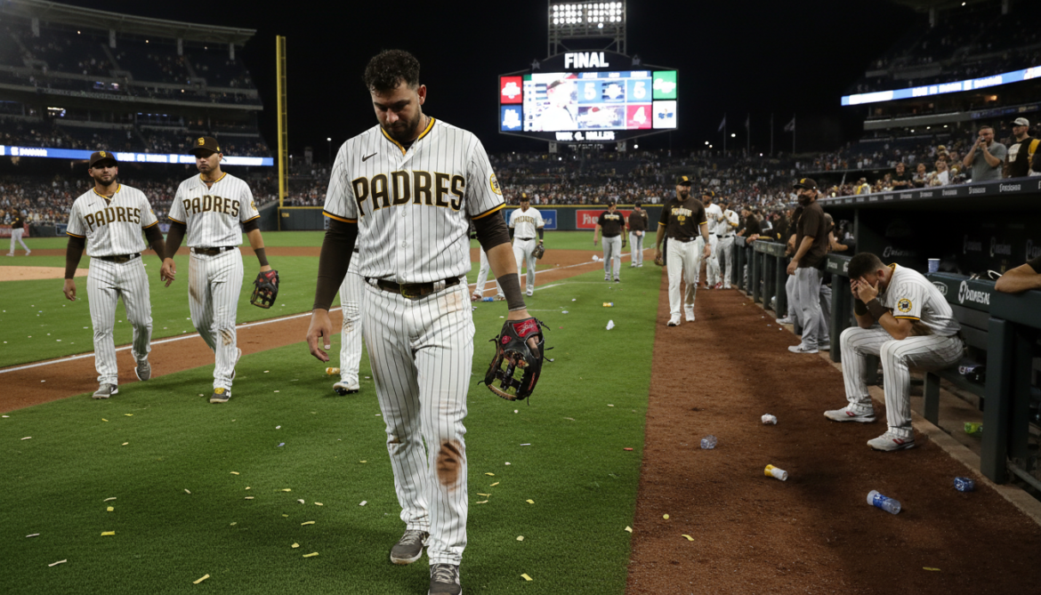 Padres suffer first loss in over a year after Miller error