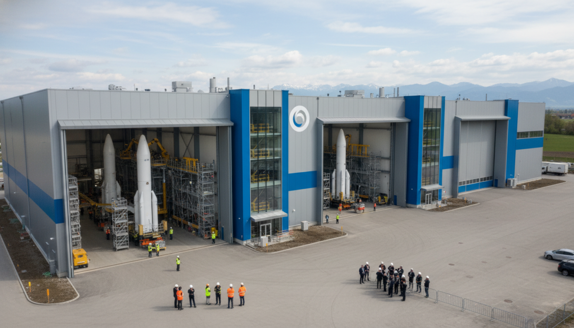 German startup builds 40,000sqm rocket factory near Munich to mass-produce 40 rockets