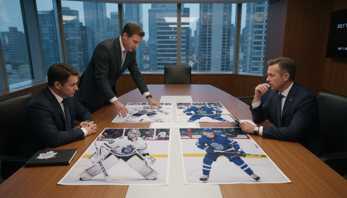Maple Leafs face pivotal first-overall choice between McKenna, Stenberg or trading down