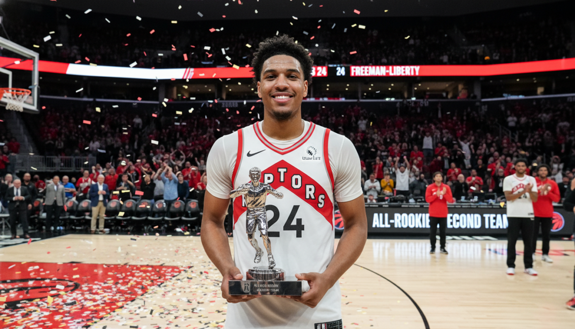 Raptors rookie Murray-Boyles earns All-Rookie Second Team nod after playoff surge