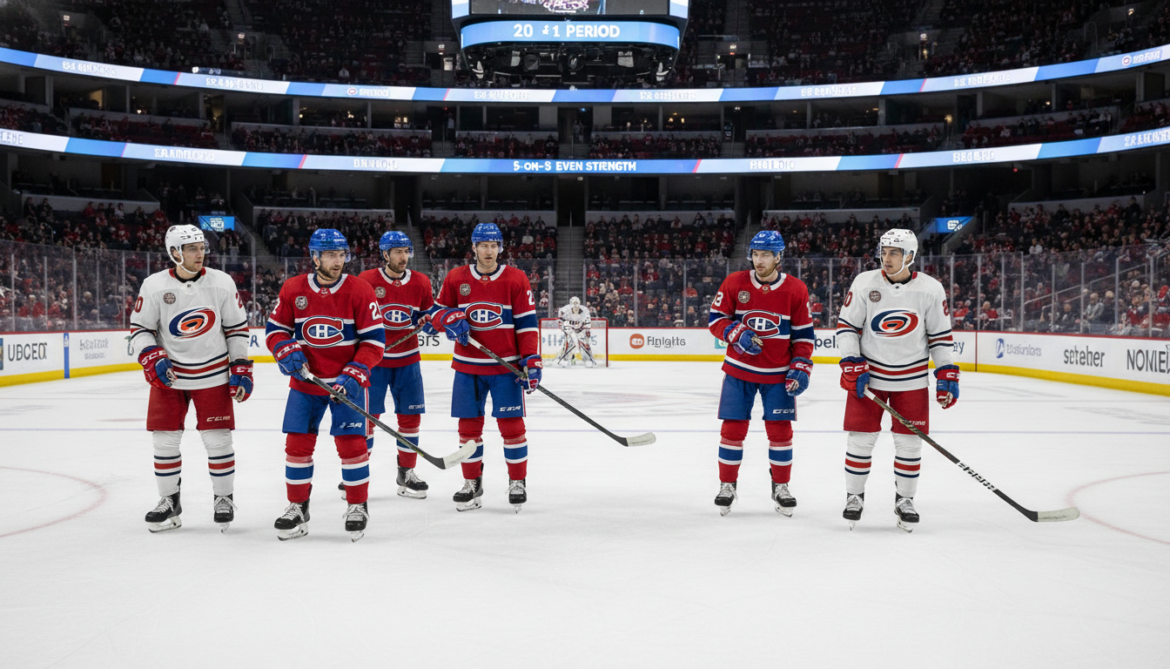 Canadiens and Hurricanes top lines struggle to produce five-on-five offense