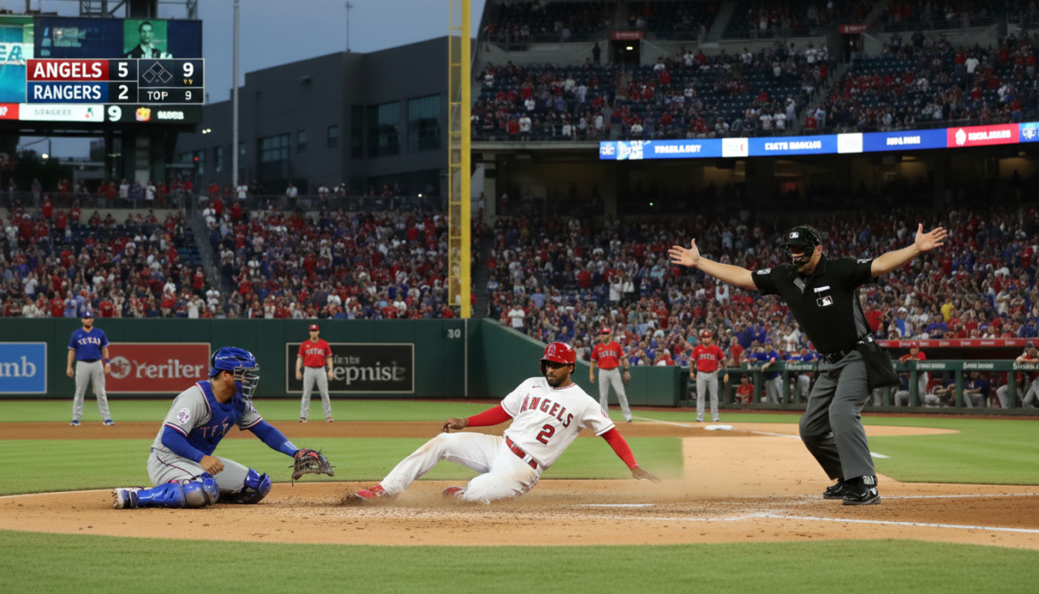 Angels beat Rangers 5-2 in MLB highlights video recap