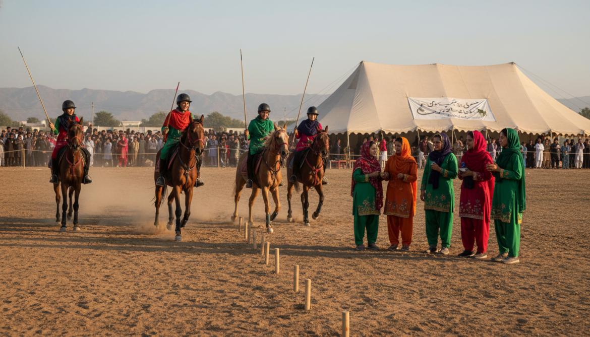 Pakistani women launch first all-female tent pegging club in Rawalpindi