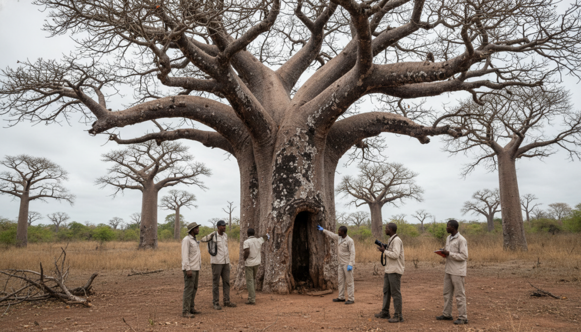 Tsitakakantsa baobab in Madagascar confirmed dying amid suspected fungal infection