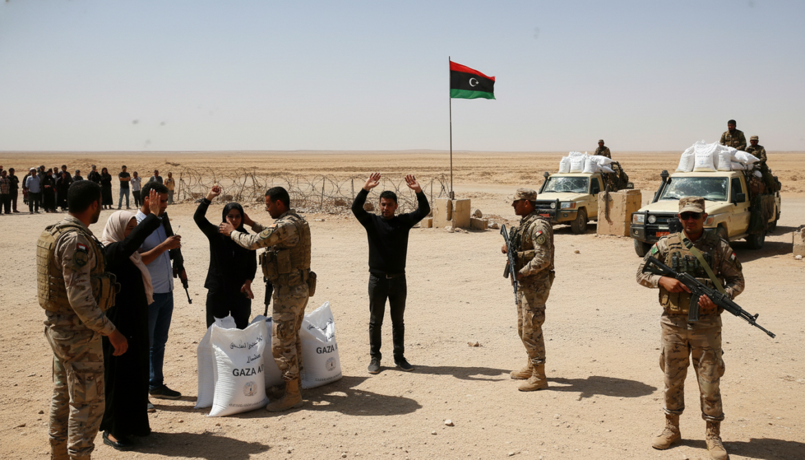 Libya's Haftar forces detain Gaza aid convoy members as rights groups warn