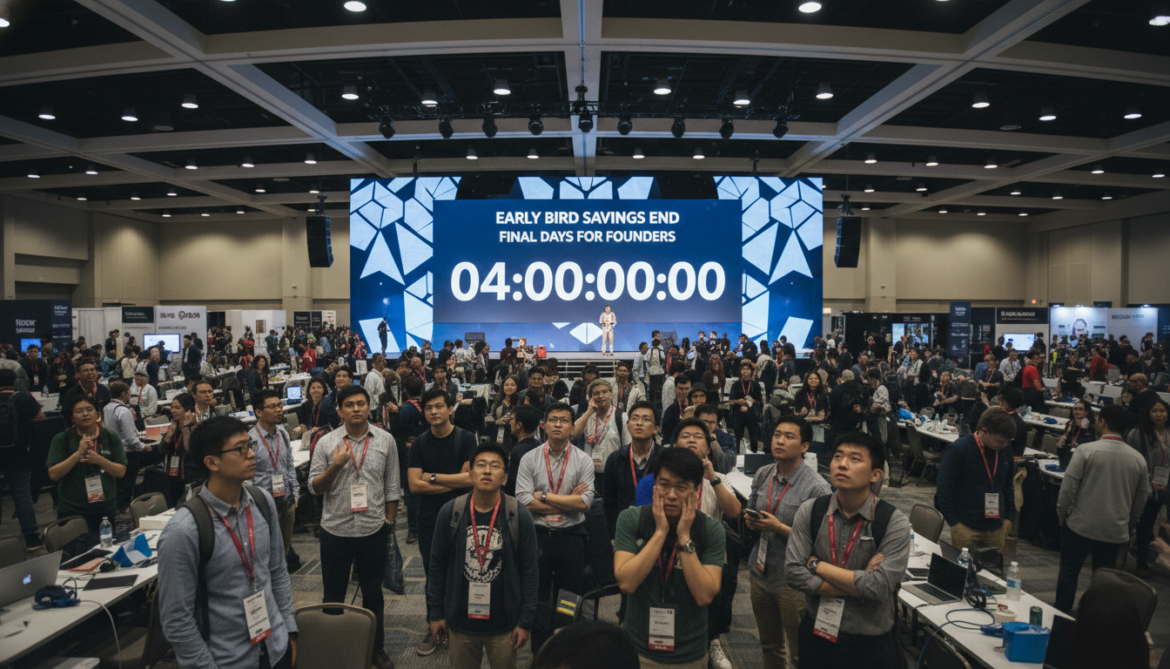 TechCrunch Disrupt warns founders four days left to secure early bird savings