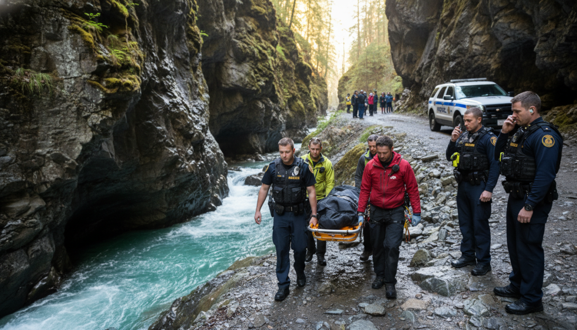 Johnston Canyon body recovered as RCMP identify 25-year-old tourist