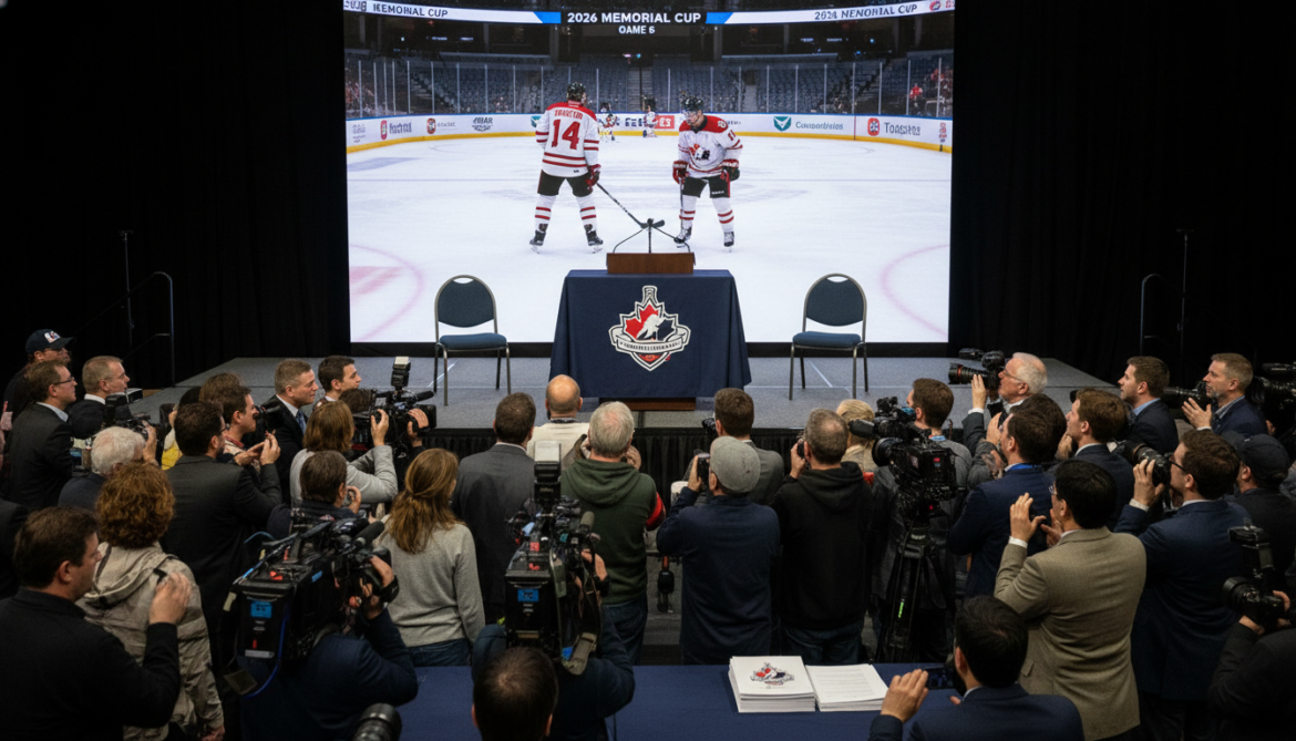 Jordan Tourigny suspended for remainder of 2026 Memorial Cup after stomping incident