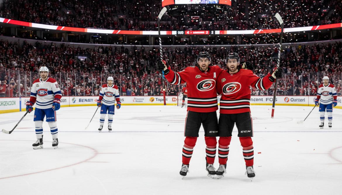 Hurricanes defeat Canadiens for third straight win with tactical masterclass