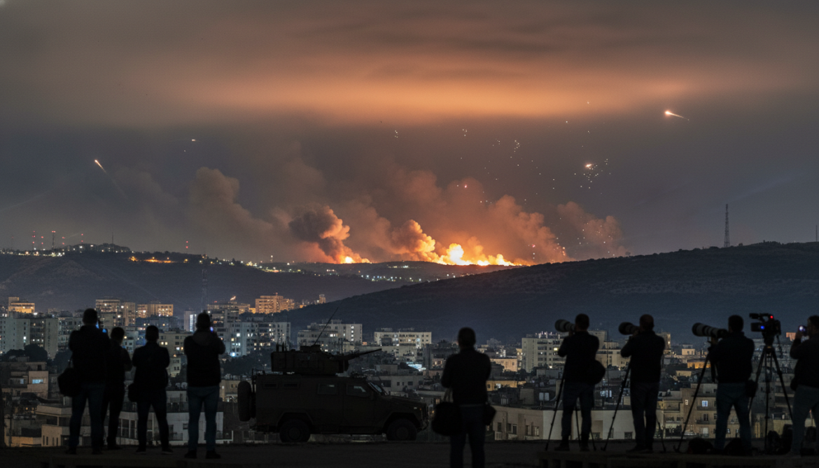 Israel launches airstrikes on Beirut outskirts and targets Hezbollah sites