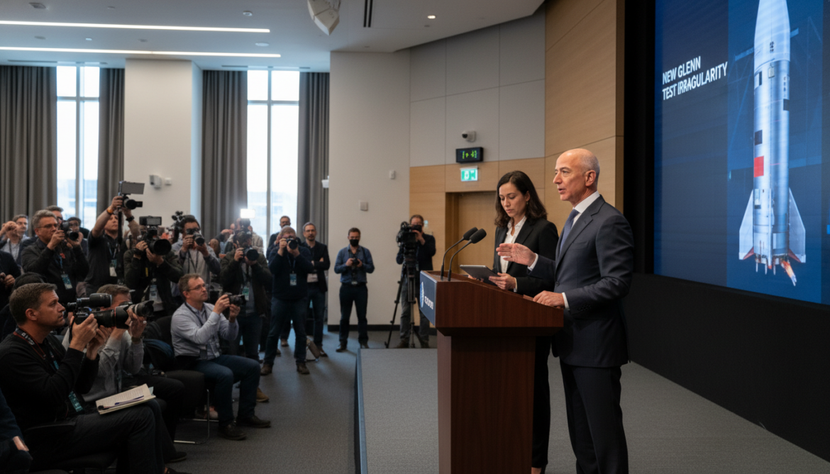 Blue Origin confirms New Glenn test irregularity and launches investigation