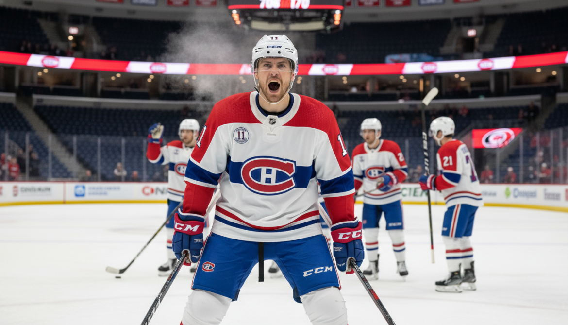 Gallagher aims to ignite Canadiens ahead of Hurricanes showdown
