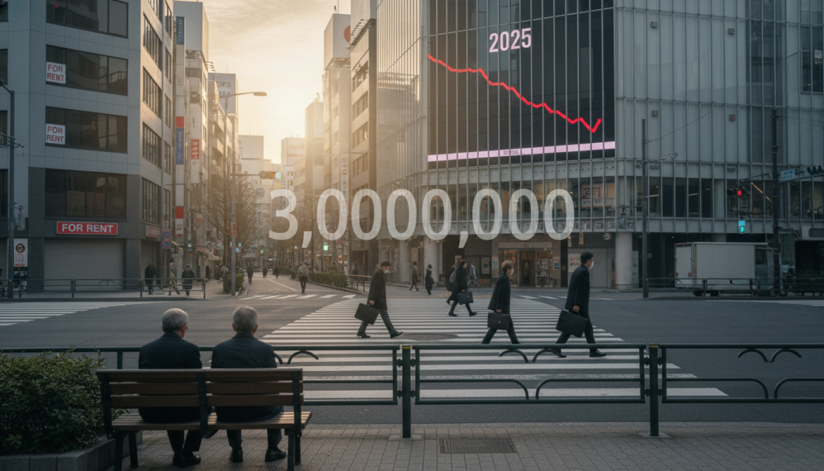 Japan's population falls by more than 3 million in 2025 census