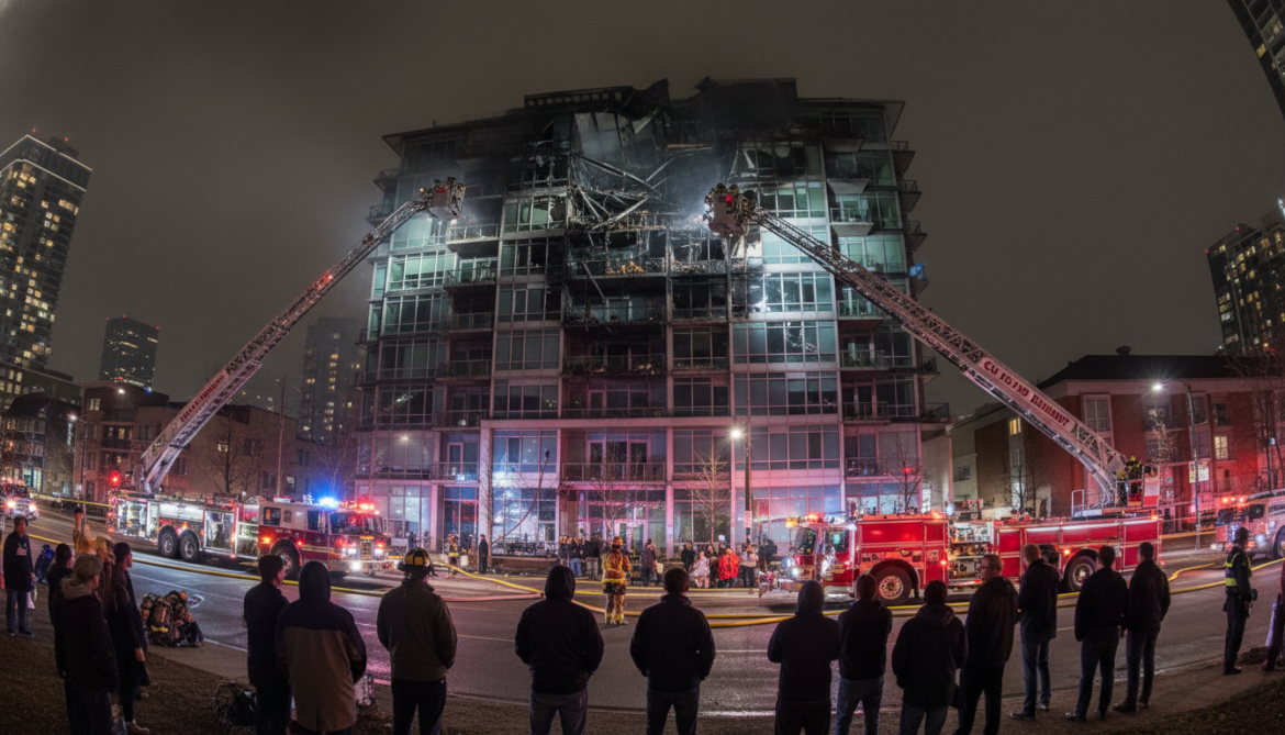 Calgary Beltline two-alarm fire extinguished after penthouse ceiling blaze forces evacuations