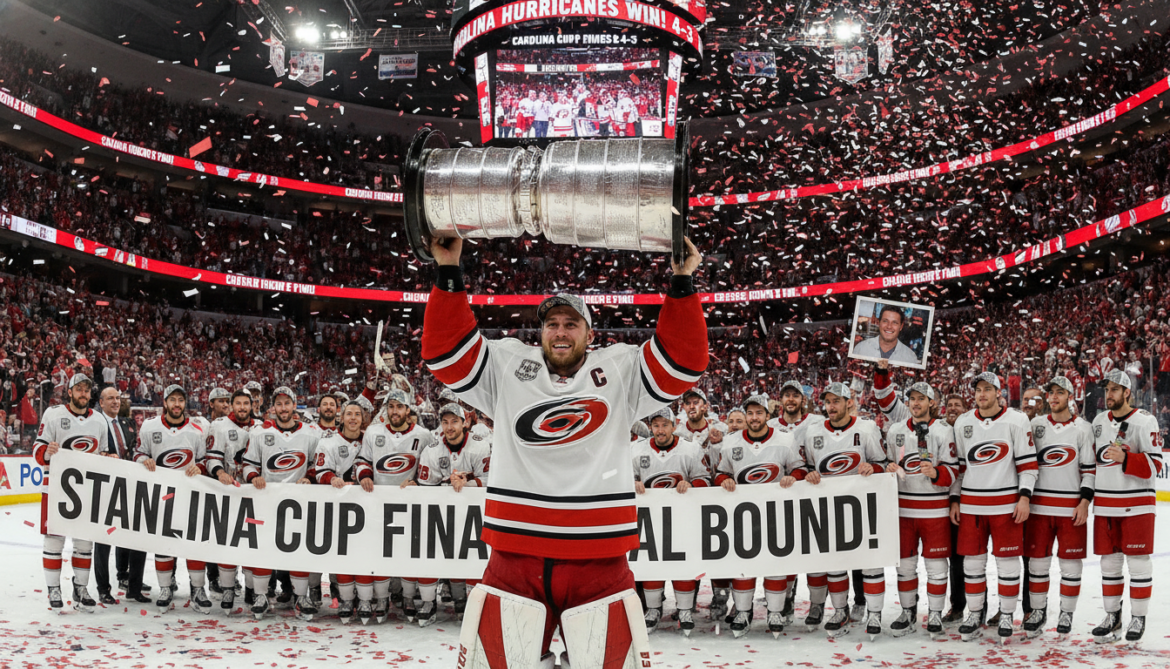Frederik Andersen propels Hurricanes to Stanley Cup Final after agent Claude Lemieux's death