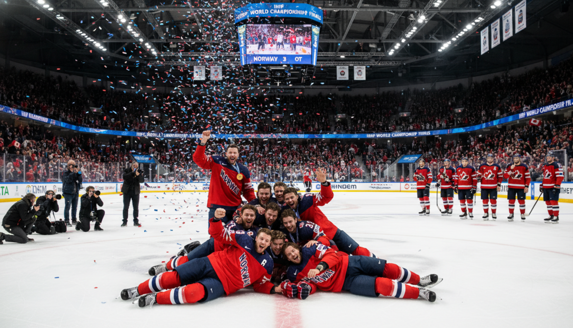 Norway Beats Canada 3-2 in Overtime to Claim First IIHF World Championship Medal