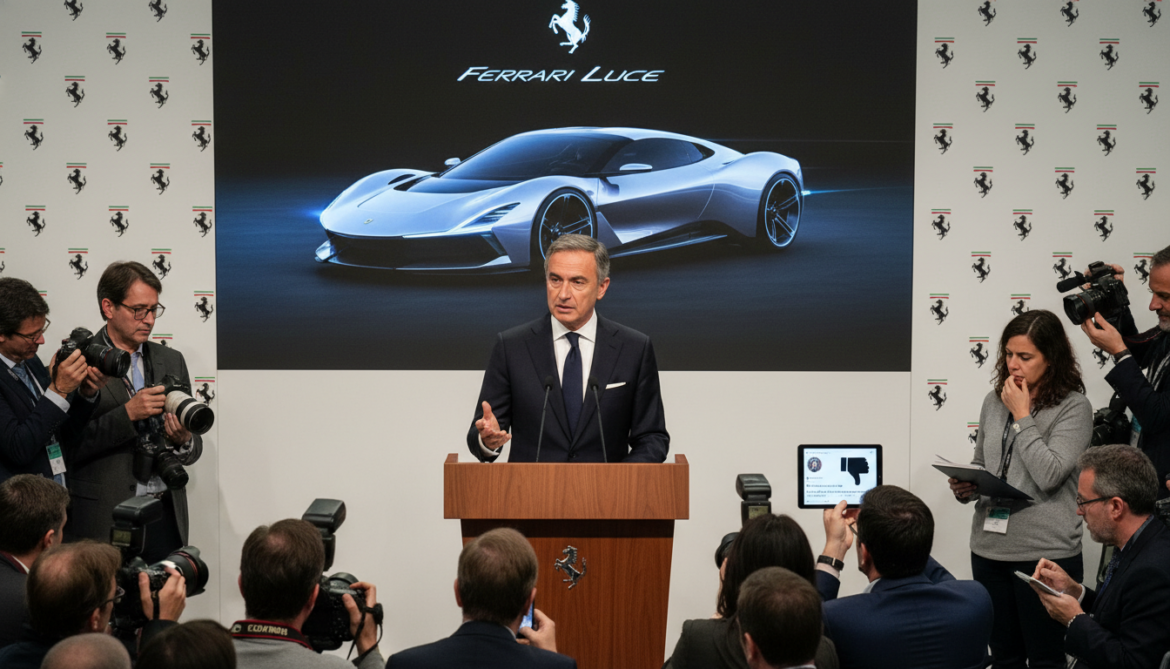 Ferrari Luce sparks backlash as CEO confirms customer orders