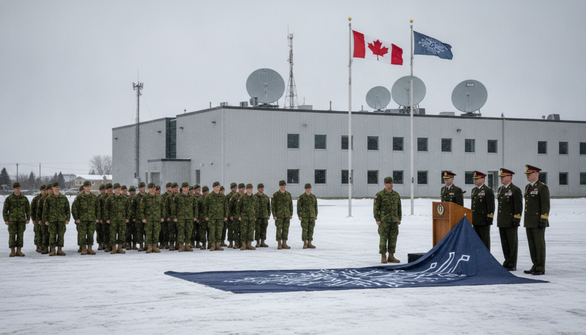 1 Signal Regiment stands up at CFB Edmonton to bolster cyber communications