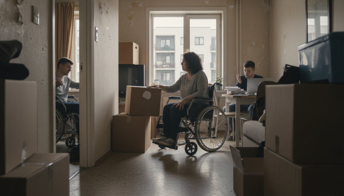 Accessible housing barriers leave many people with disabilities unable to move
