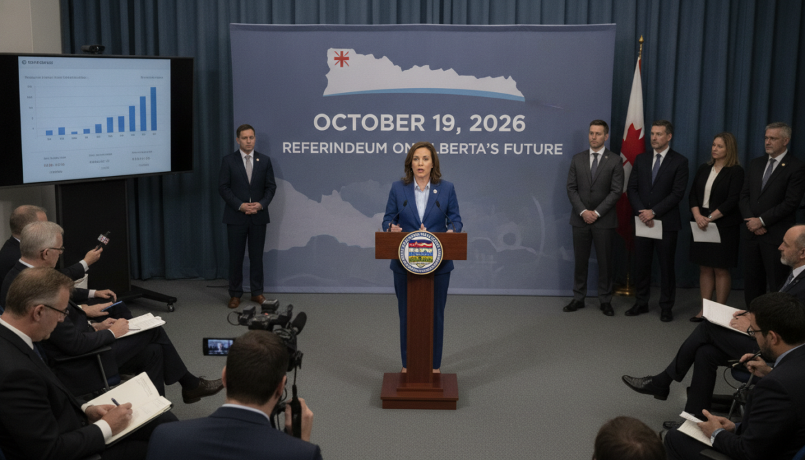 Alberta government announces Oct. 19, 2026 referendum on separation and immigration